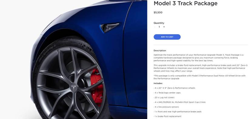 Tesla Launches A New Track Package And Track Mode V2 For The Model 3 ...
