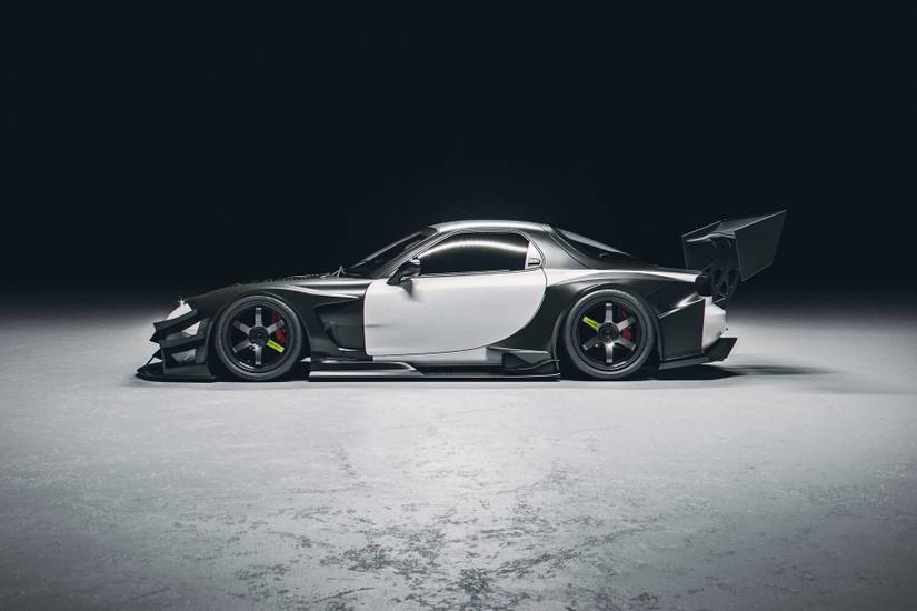 You'll Want to Race This Time Attack-Kitted Mazda RX-7