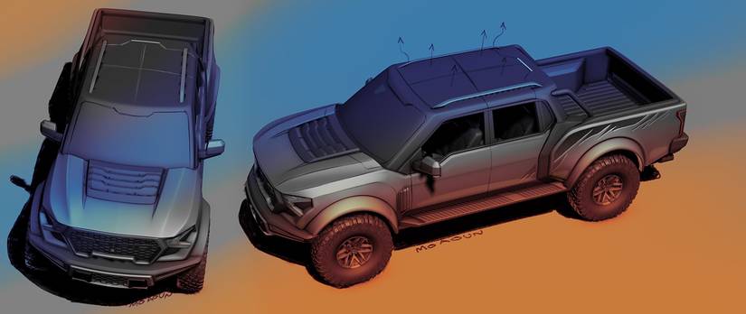 Ford F-150 Raptor Rendering Looks Good In All the Right Places