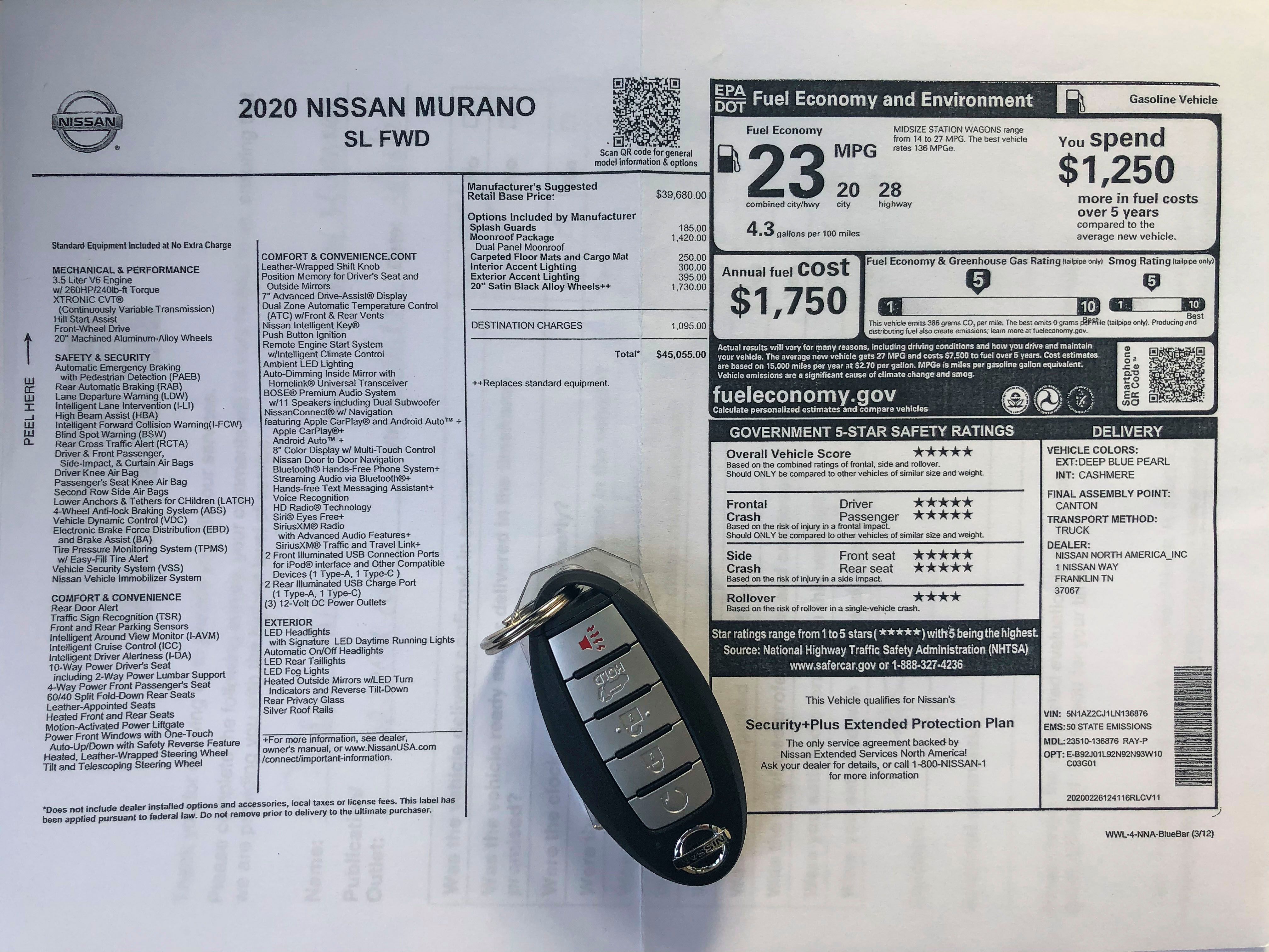 2020 Nissan Murano - Driven