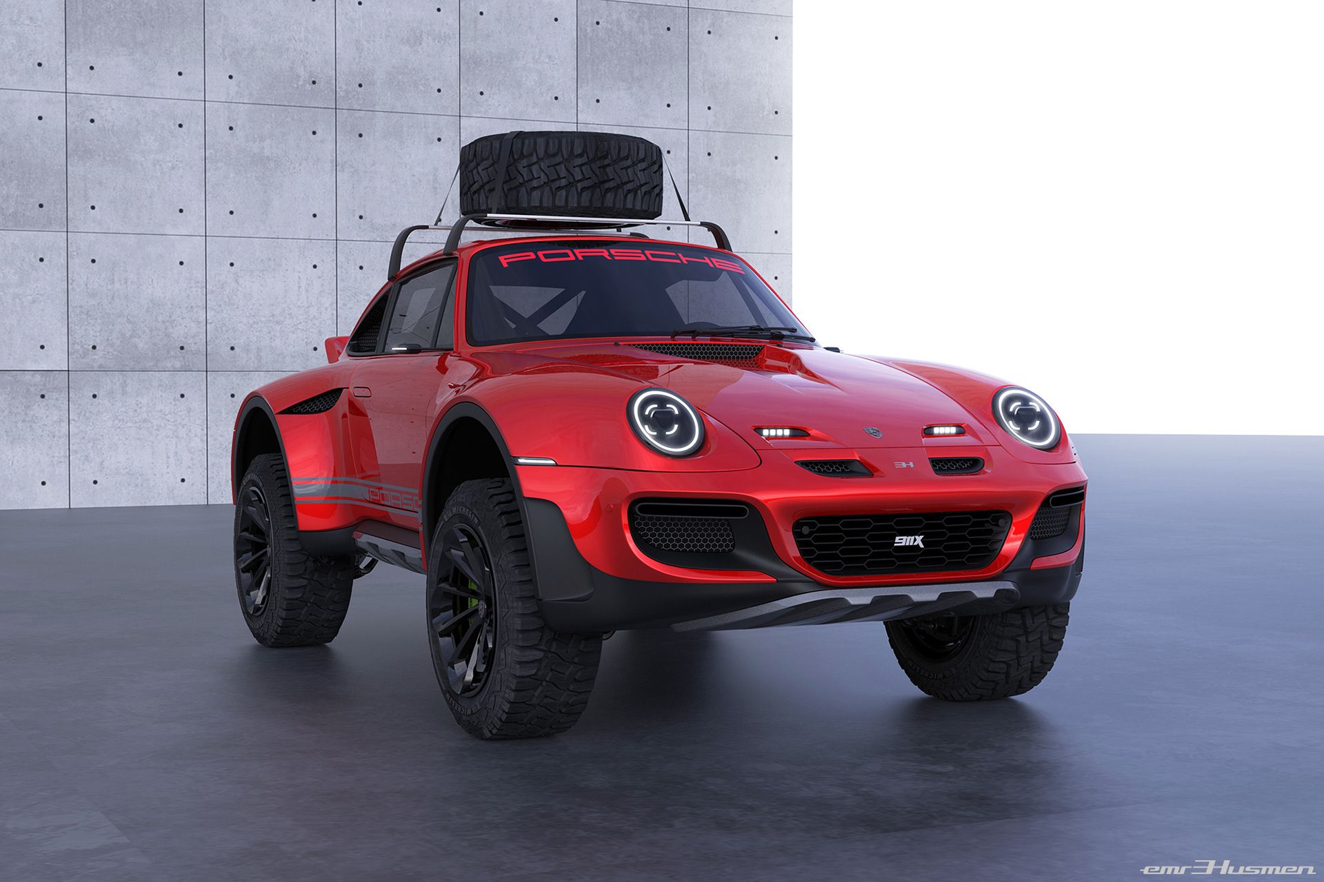 This Rendering of a 993-Gen Porsche 911 Safari Will Make You