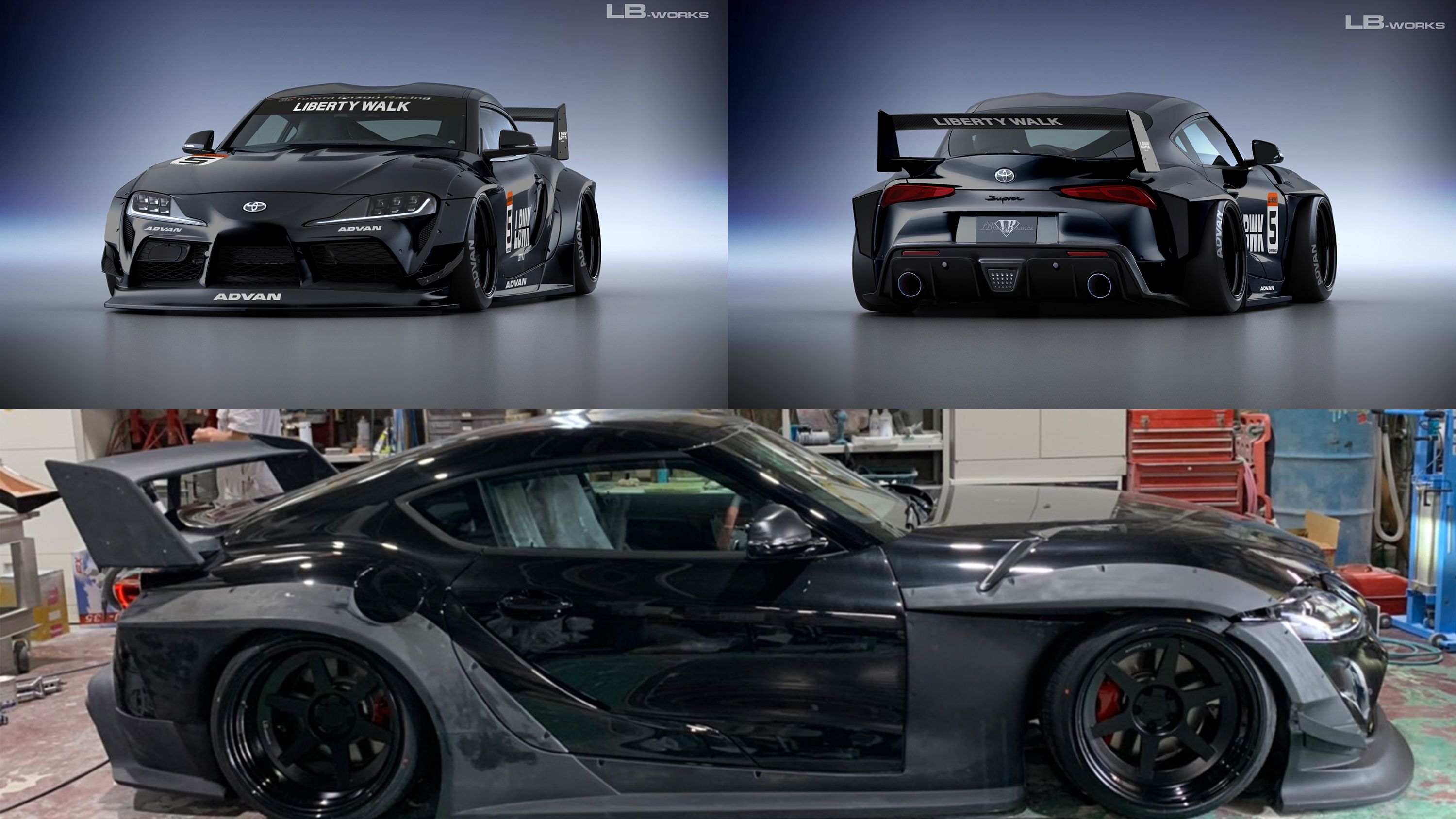 Liberty Walk Has Created the Craziest Wide Body Kit for the