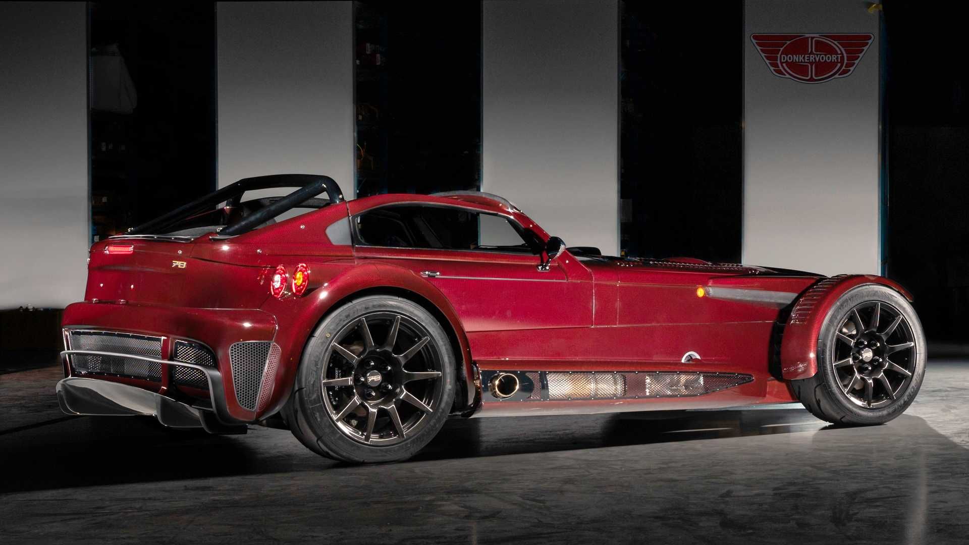 2021 Donkervoort D8 GTO-JD70 Bare Naked Carbon Edition