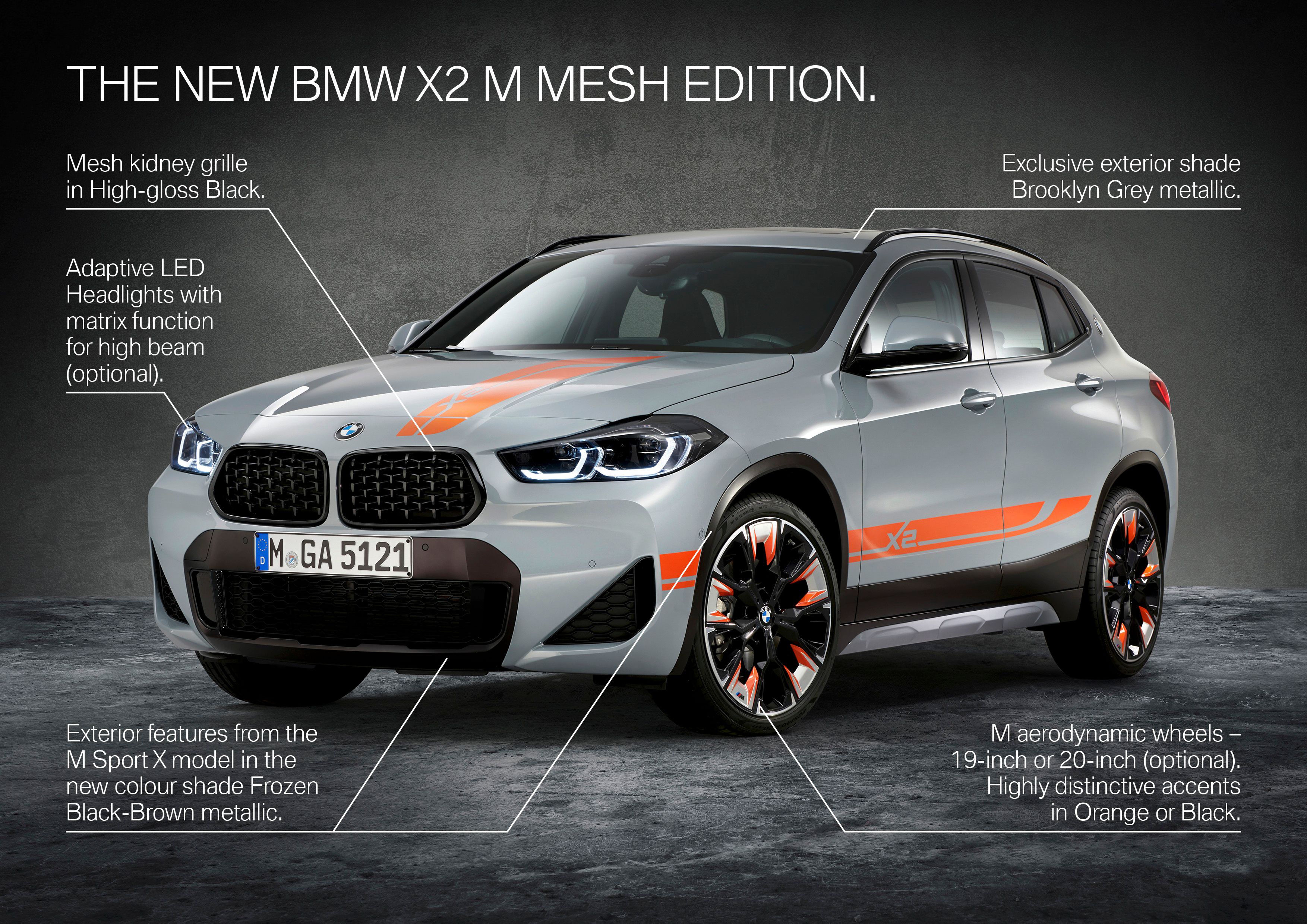 2021 BMW X2 Mesh Edition