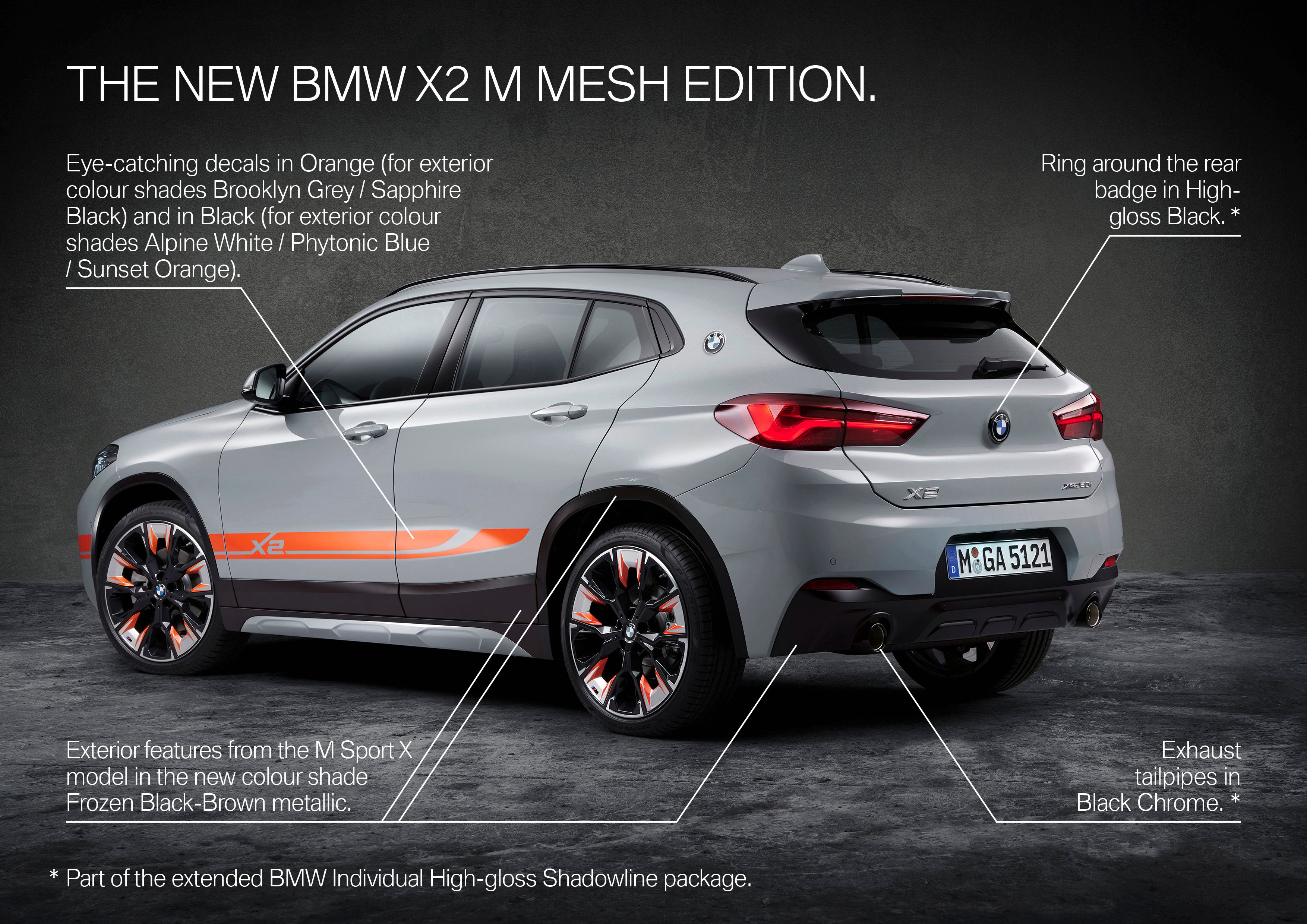 2021 BMW X2 Mesh Edition