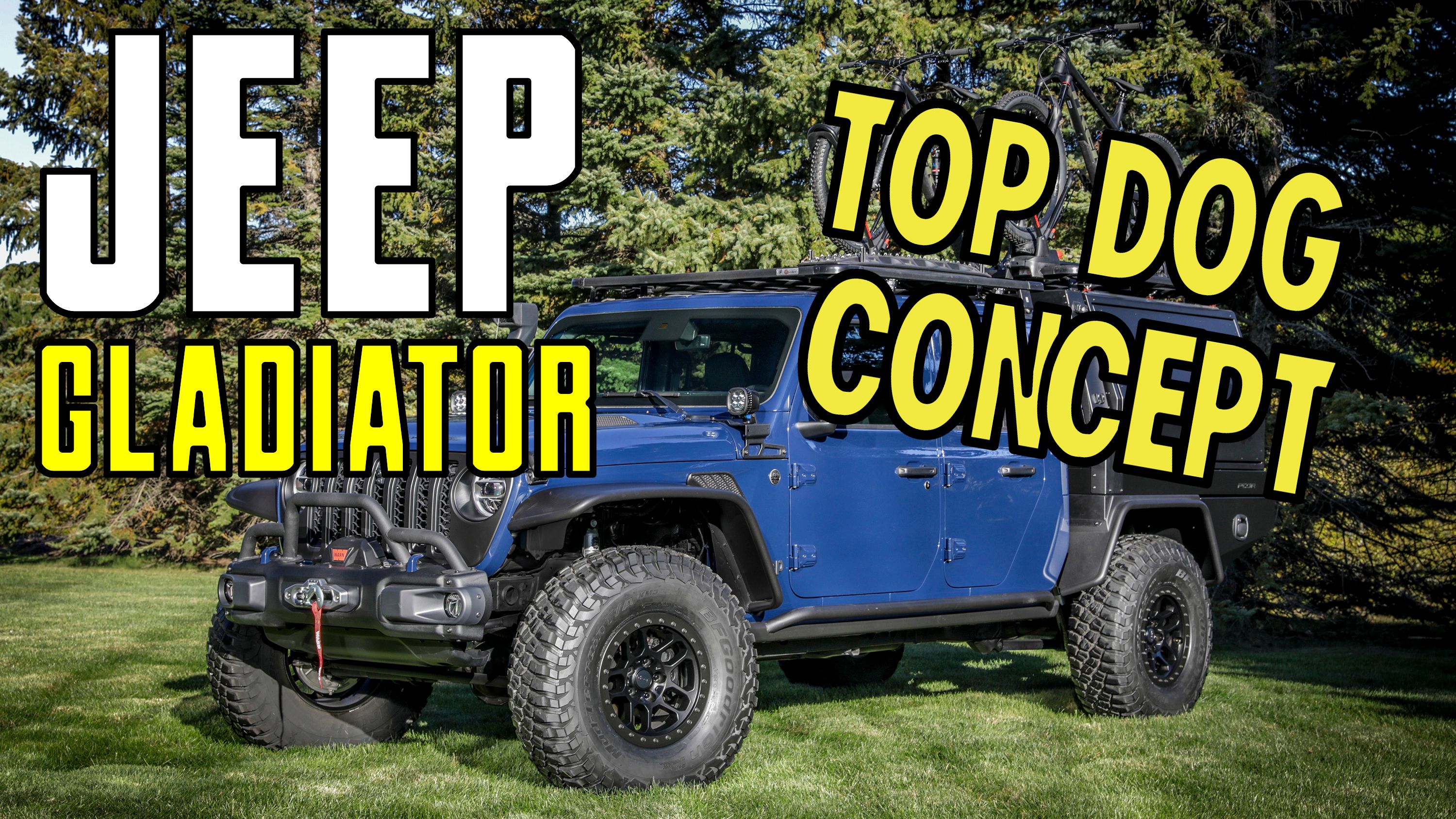 2020 Jeep Gladiator Top Dog Concept by Mopar