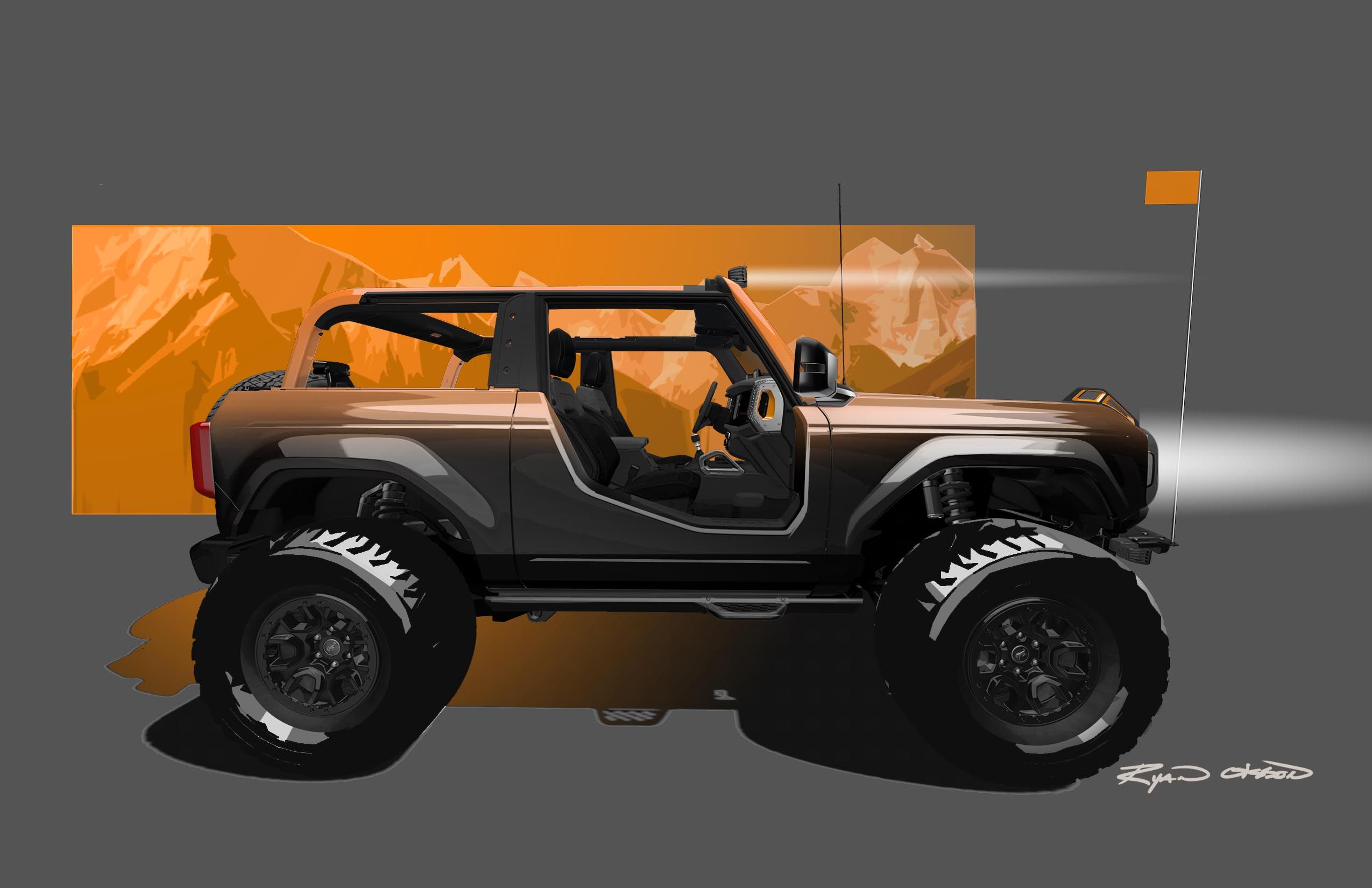 2021  Ford Bronco Badlands Sasquatch 2-Door Concept