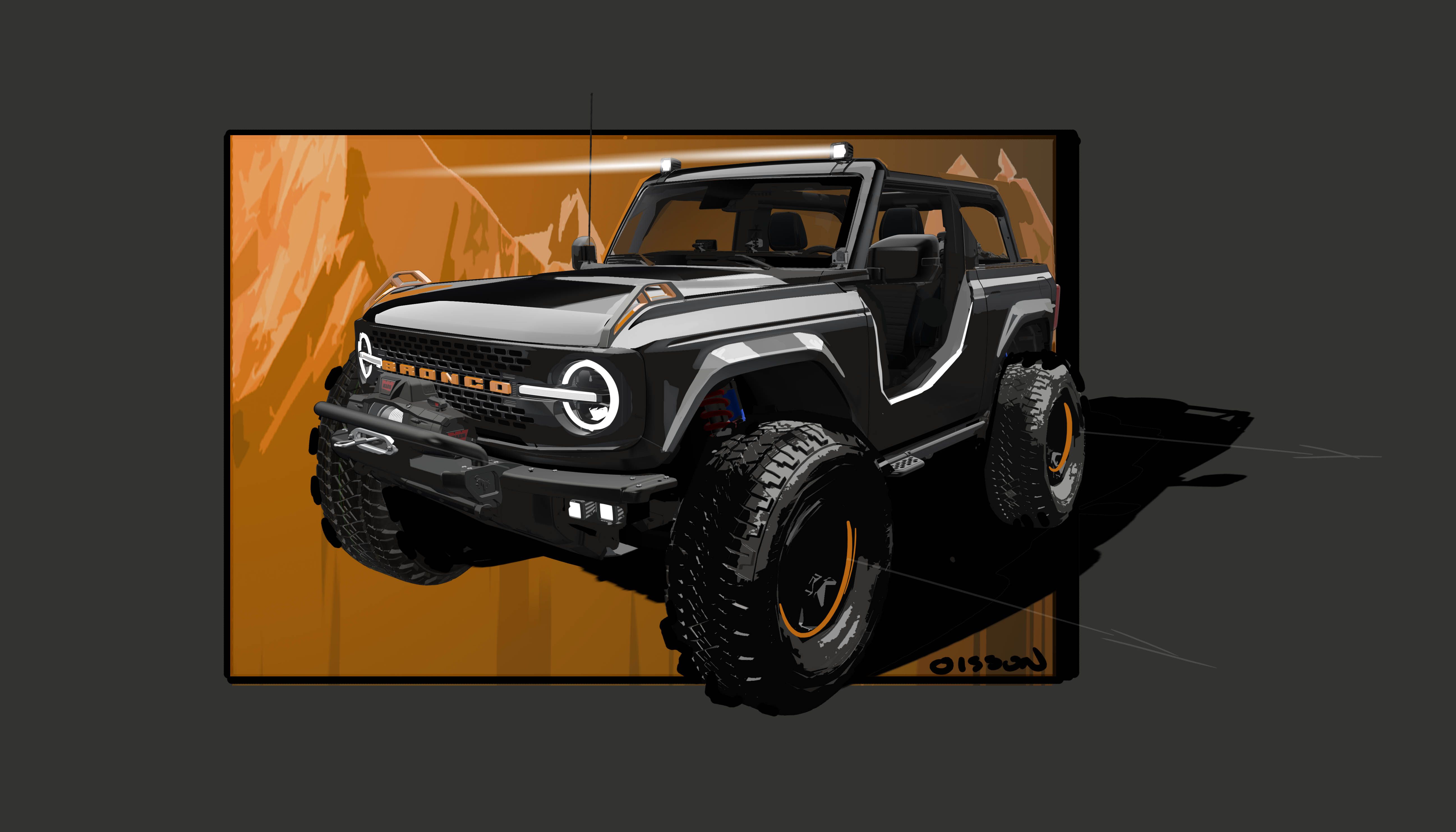 2021  Ford Bronco Badlands Sasquatch 2-Door Concept