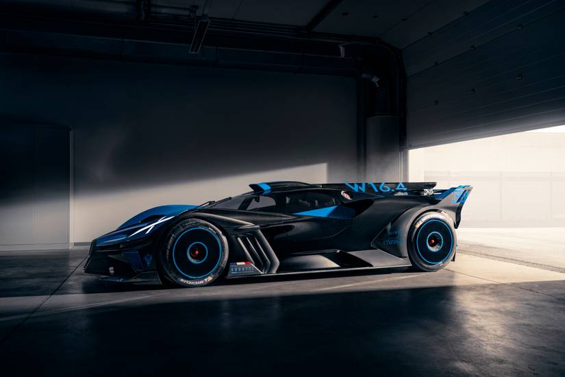 Here's How the Bugatti Bolide's Dimple Aero Device Works