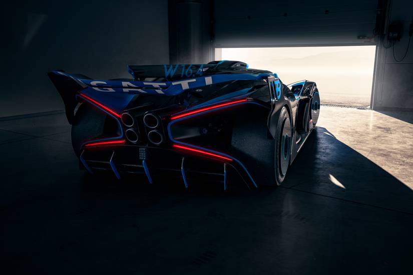 Here's How the Bugatti Bolide's Dimple Aero Device Works