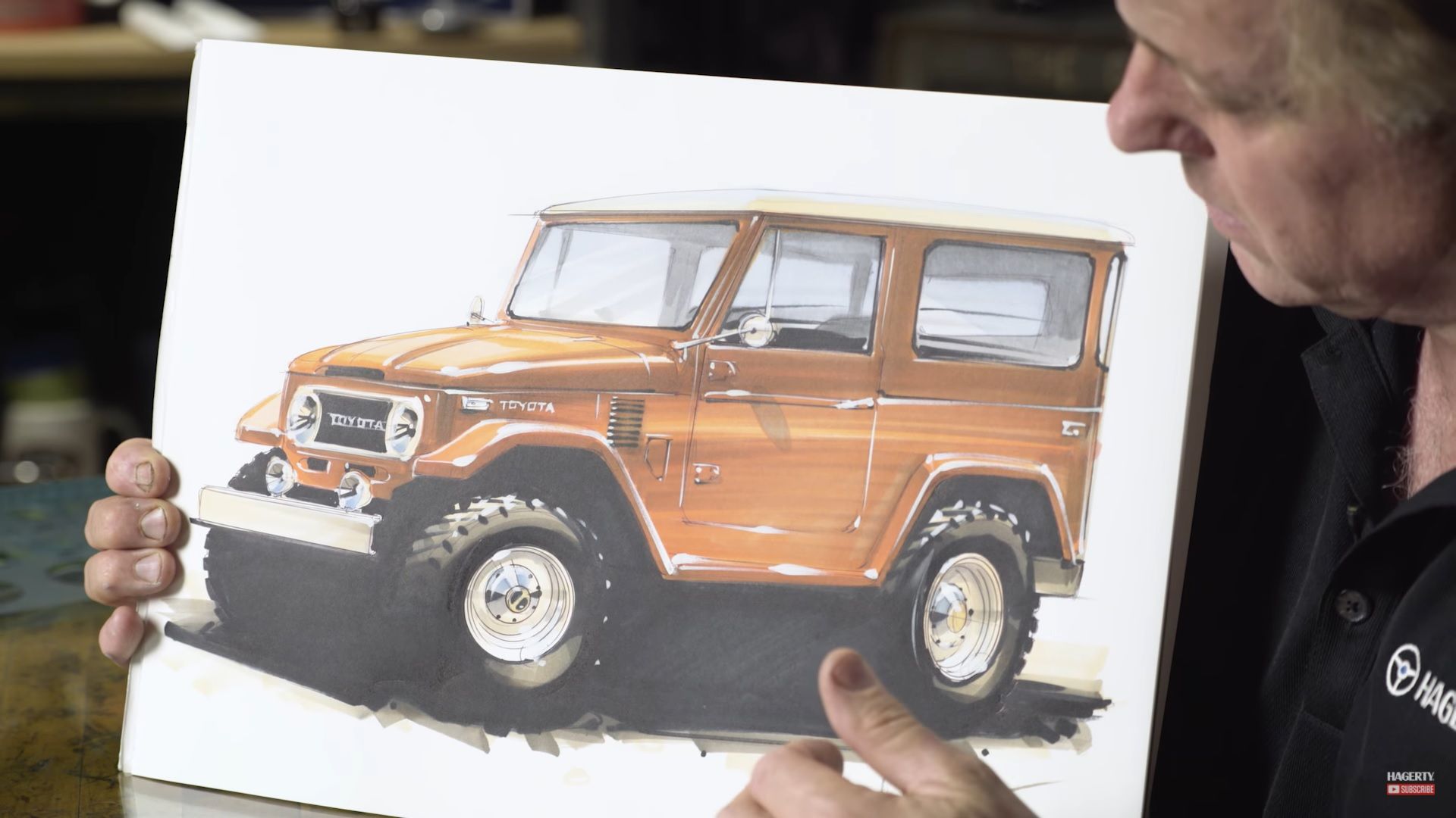 Watch a Modernized Toyota FJ40 Come to Life at the Hands of Chip Foose