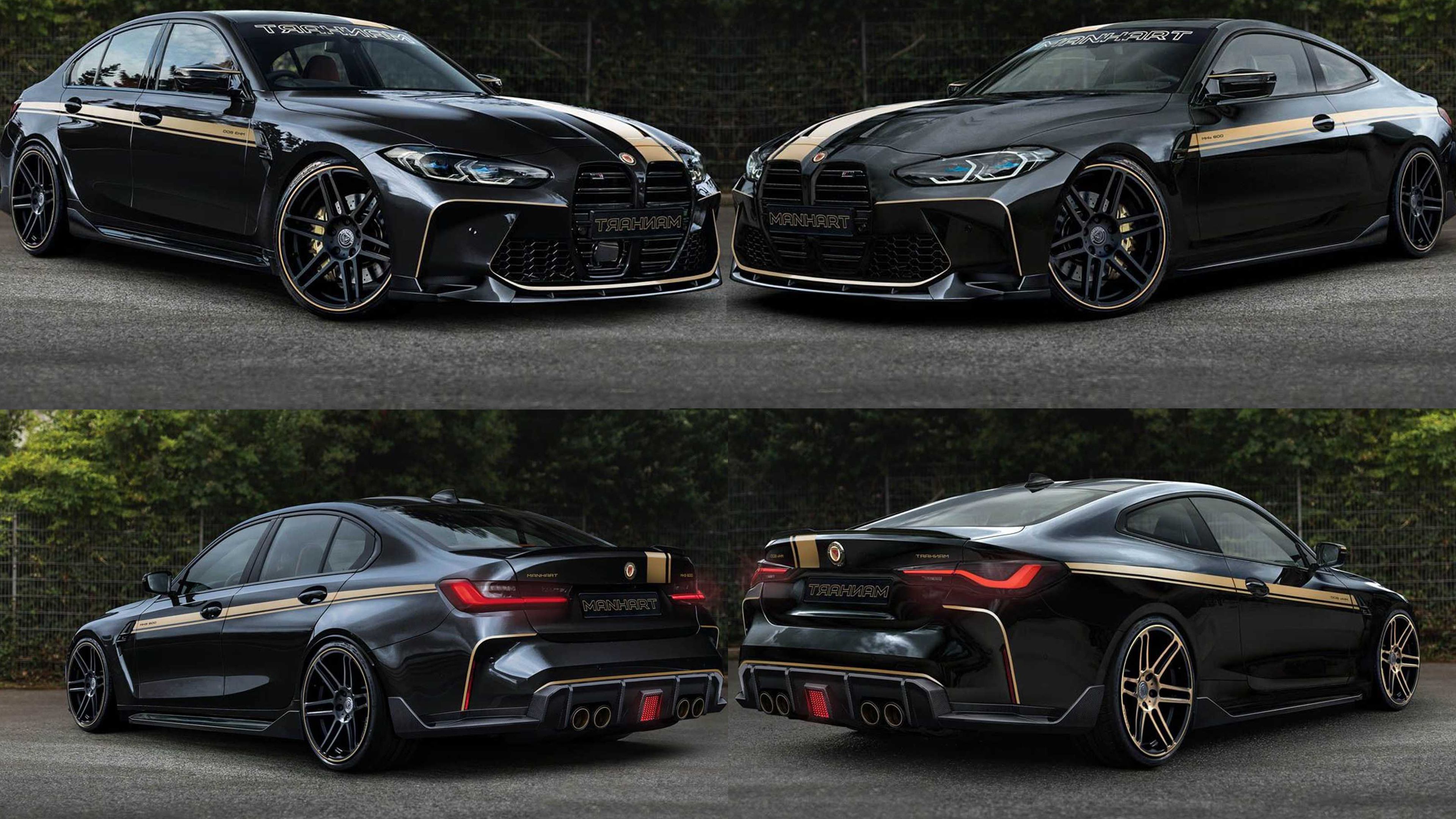2021 BMW M3 and M4 by Manhart