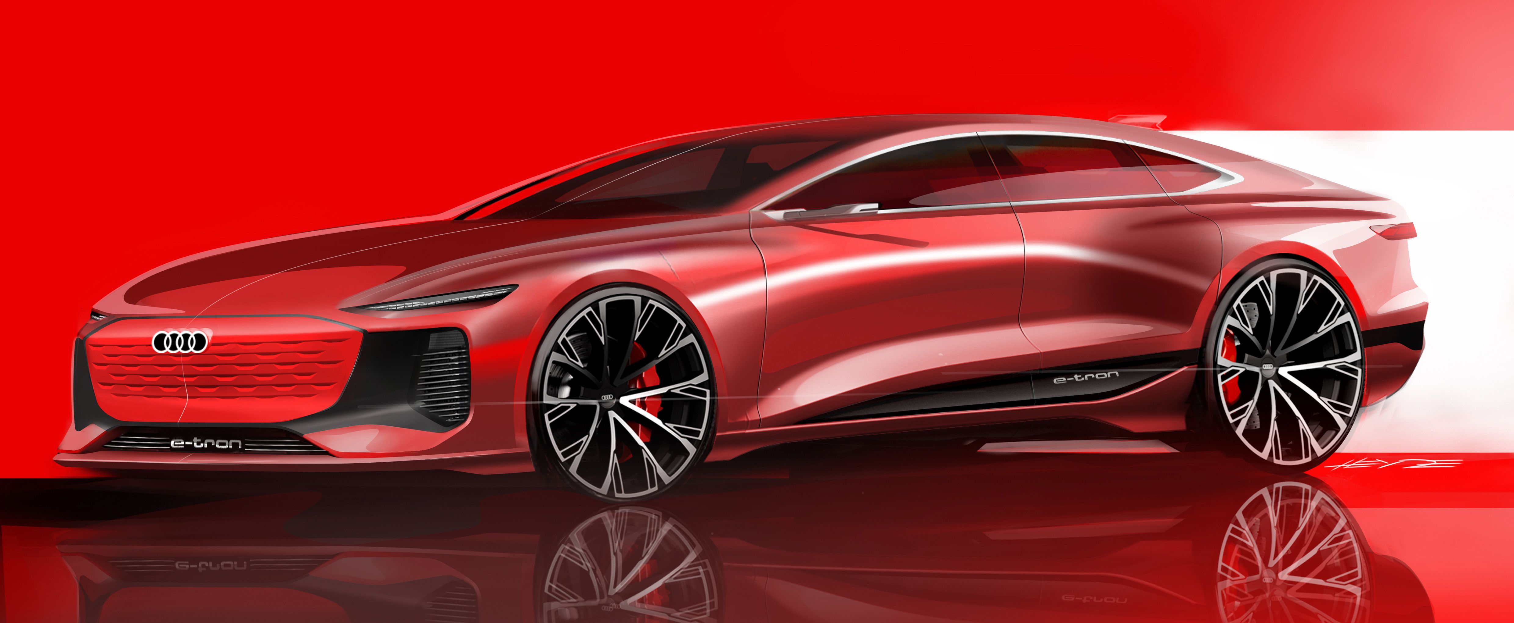 2021 Audi A6 E-Tron Concept