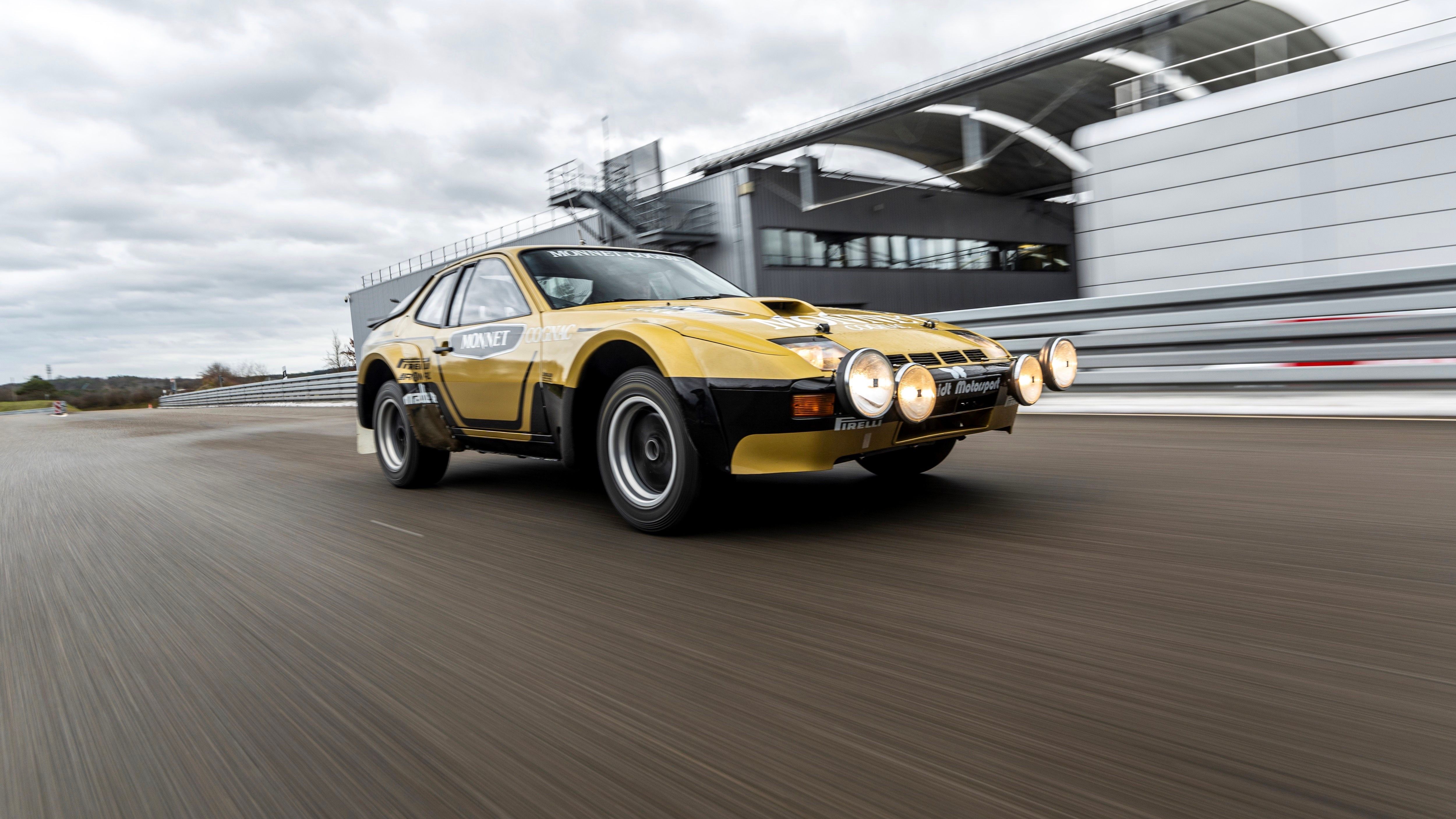 This Secretly Restored Porsche 924 Carrera GTS Rally Car Was The