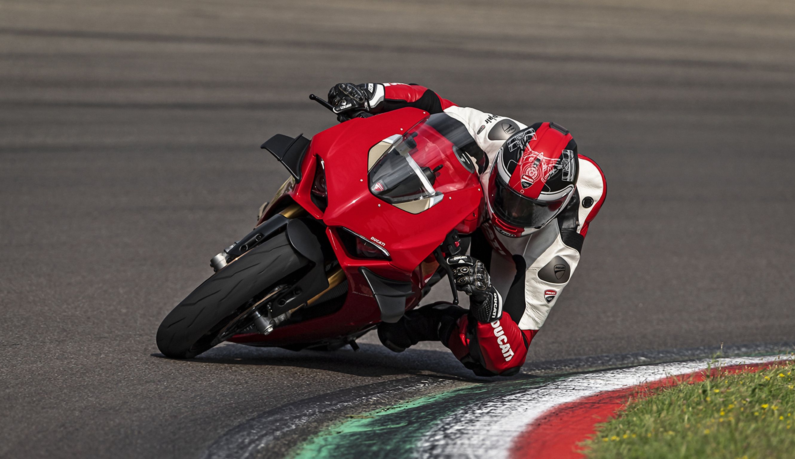 Ducati Panigale V4 riding shot