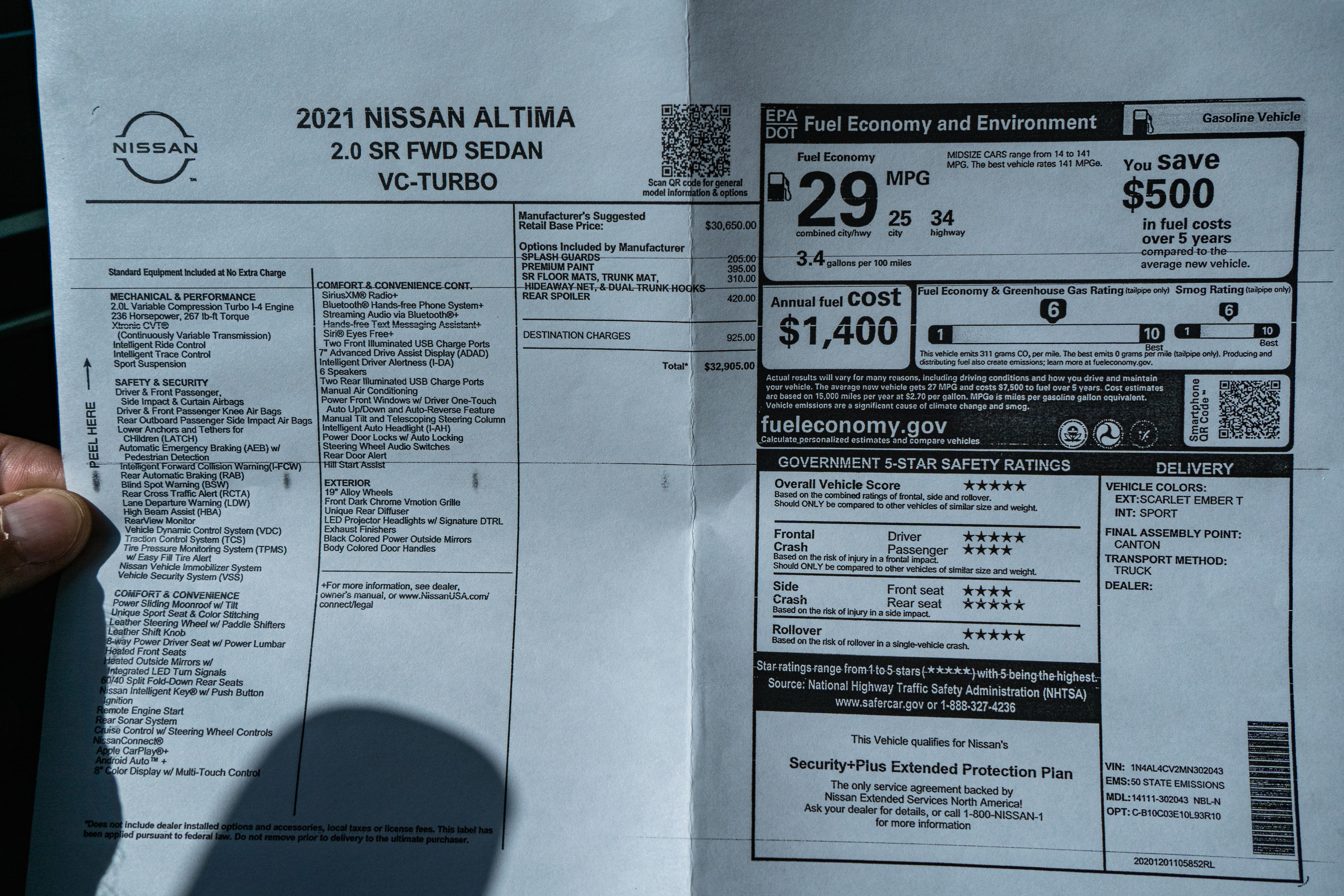 2021 Nissan Altima - Driven