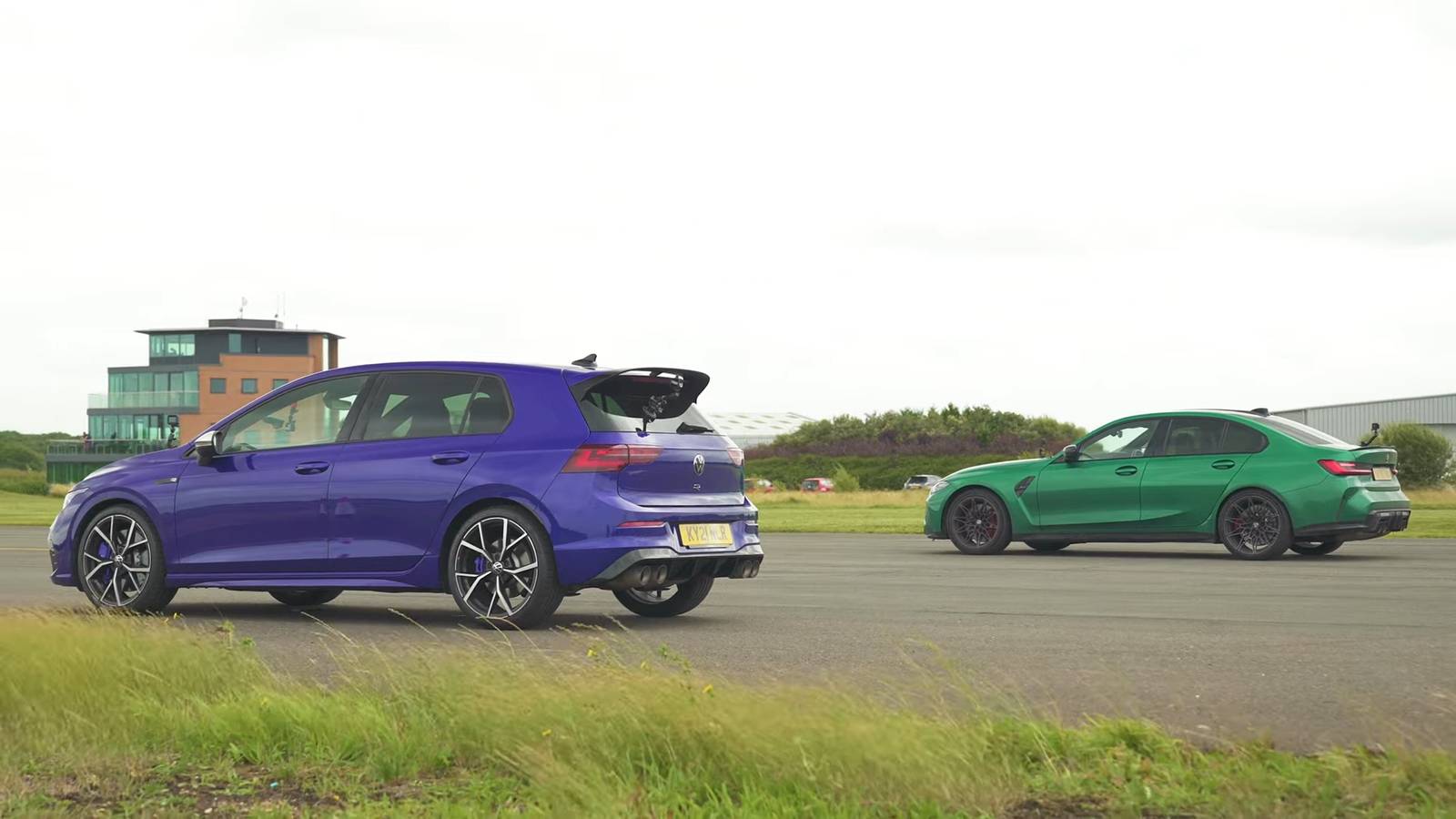 Golf R M430 Watch The BMW M3 Make A Mockery Out Of The Volkswagen Golf R In A ...