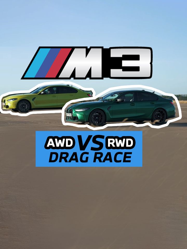 Watch A BMW M3 Competition RWD Take On An M3 Competition xDrive On The ...