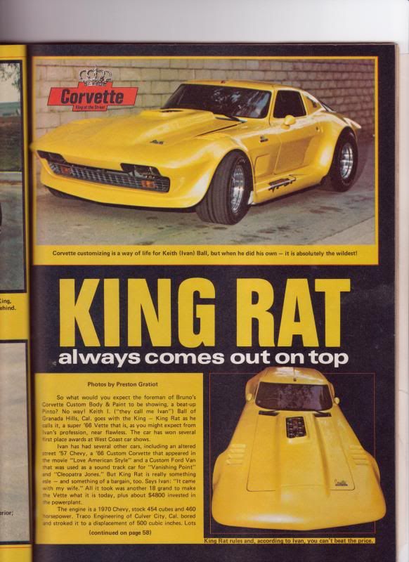 1966 Chevrolet Corvette King Rat