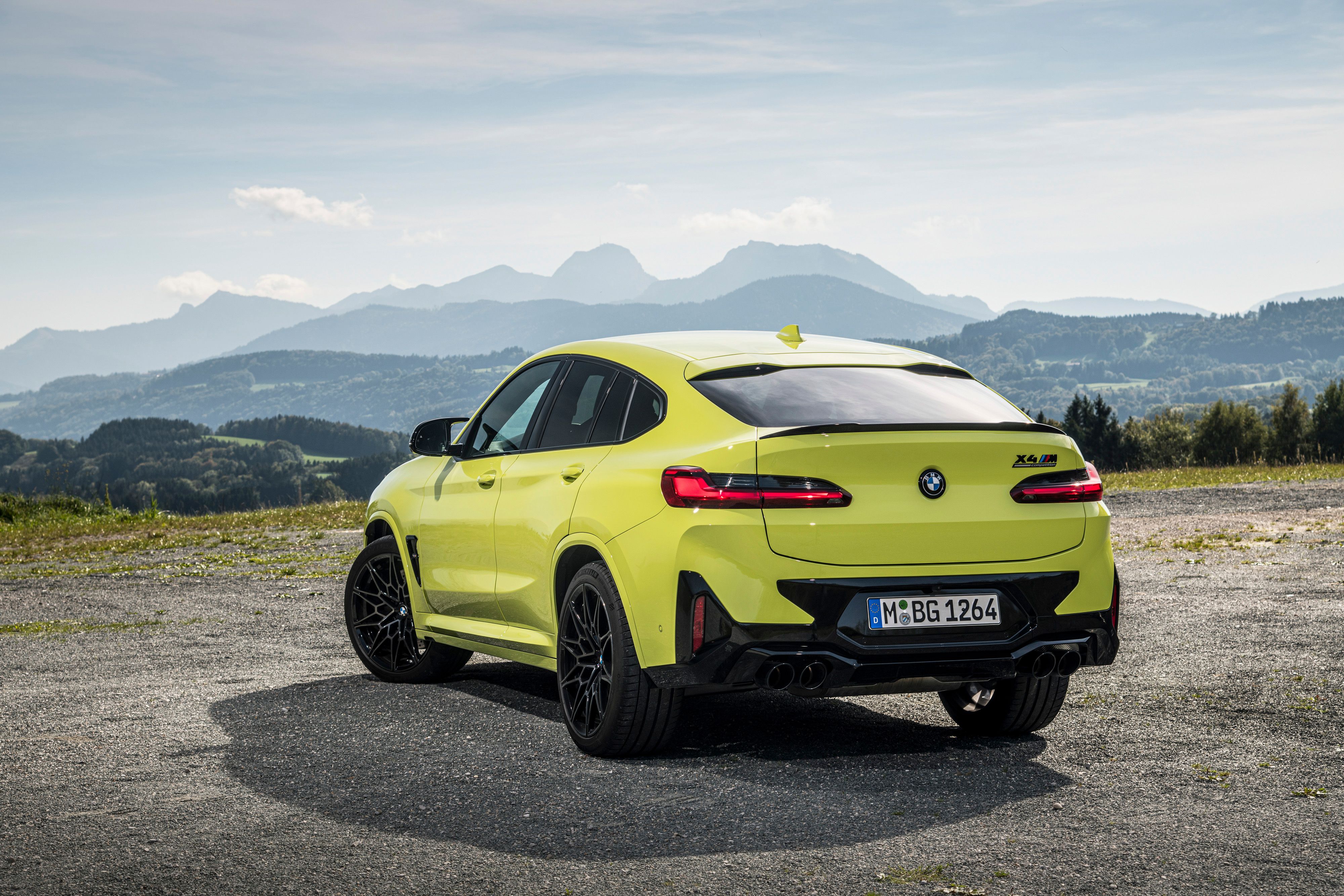 2022 BMW X4 M and X4 M Competition