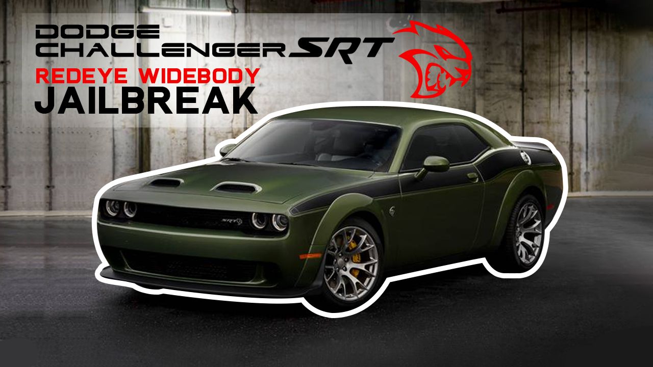 2022 Dodge Challenger SRT Hellcat Redeye Widebody Jailbreak