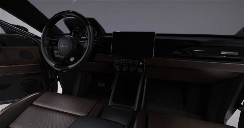 Alpha Motors Saga - A Cute And Quirky Retro-Styled Electric Sedan