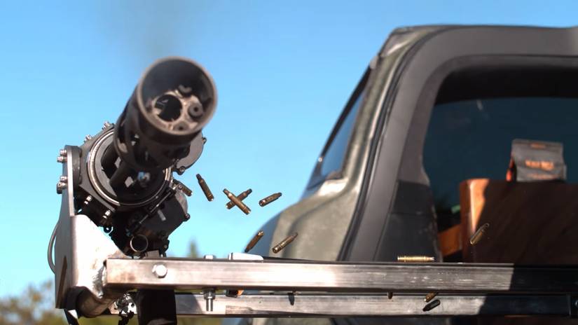 This Tesla Model X With Machine Guns Shouldn’t Be Let Out On The Streets!