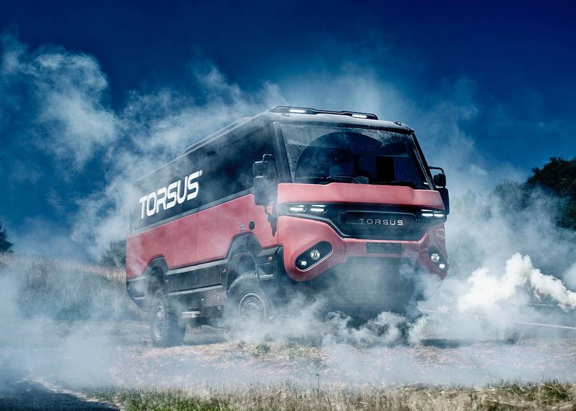 TORSUS Makes Crazy Off-Road RV's That Look Like They Belong in a ...