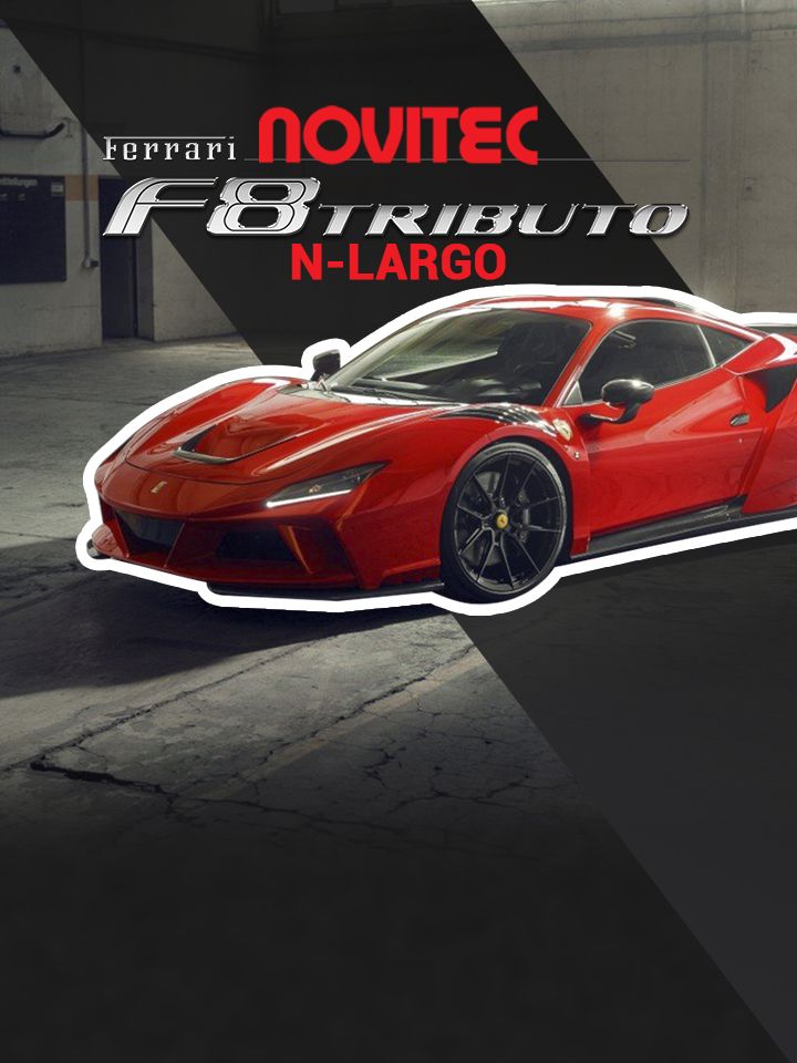 2021 Ferrari F8 Tributo N-Largo by Novitec 