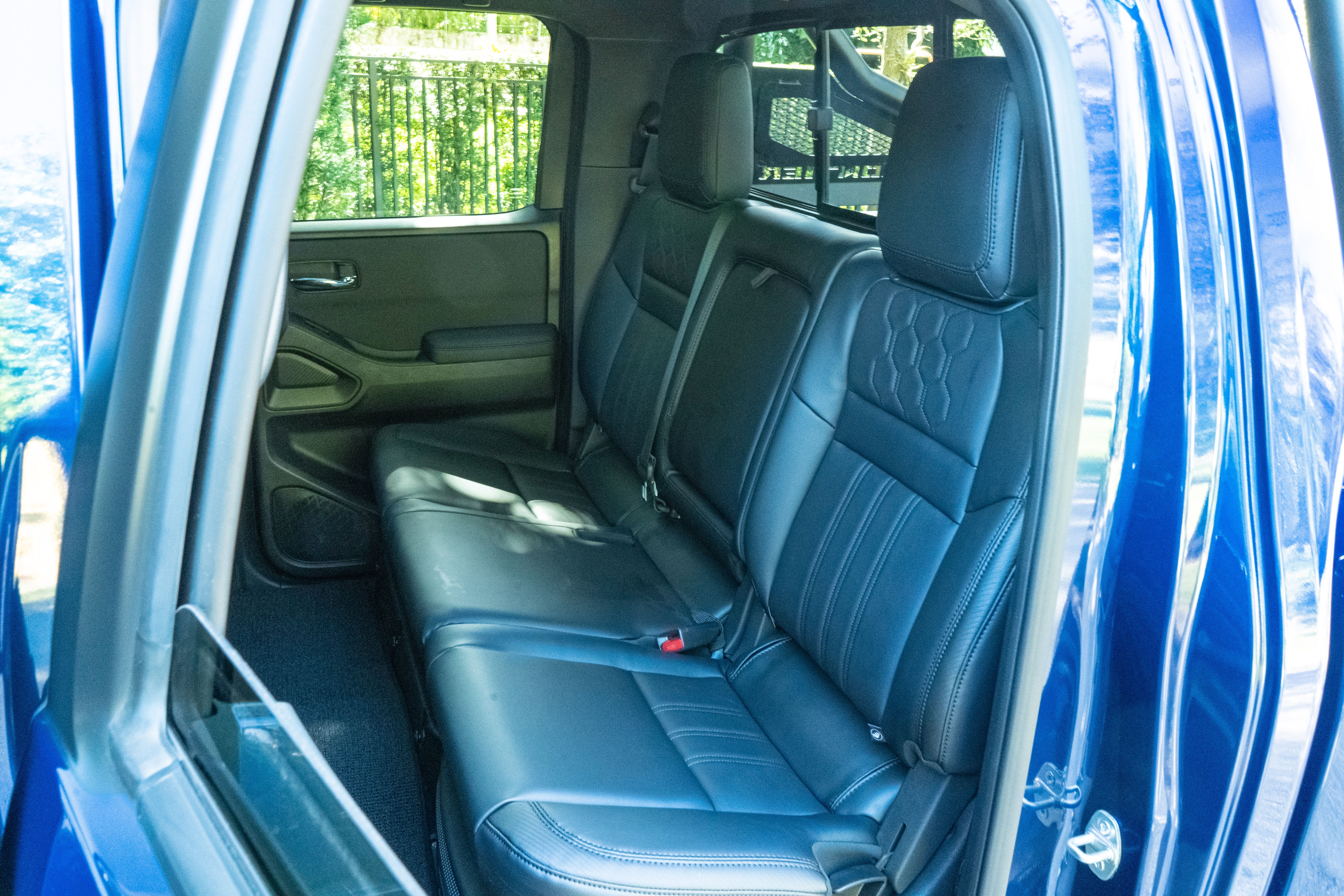 Nissan Frontier rear seats