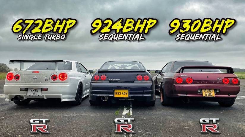 2021 Ultimate GT-R Showdown: R32 vs R33 vs R34