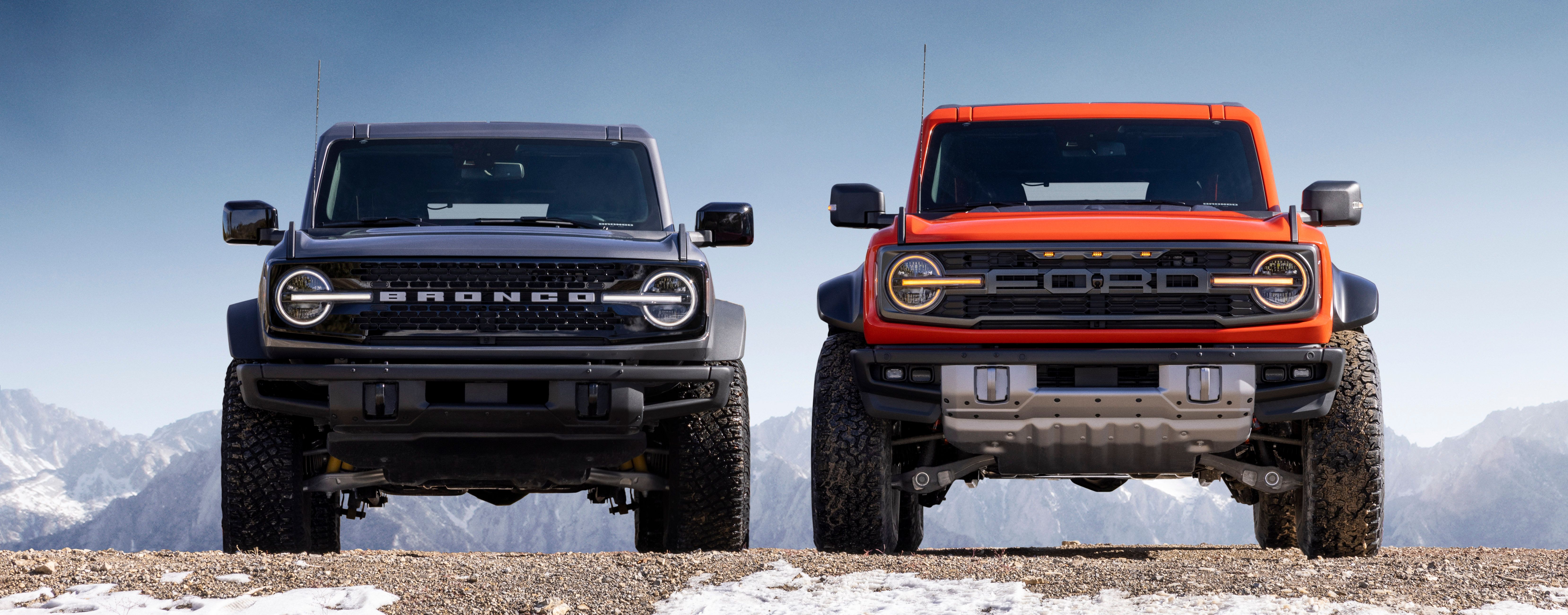2023 Ford Bronco vs Bronco Raptor - Does The ‘Raptor’ Factor Add Value?