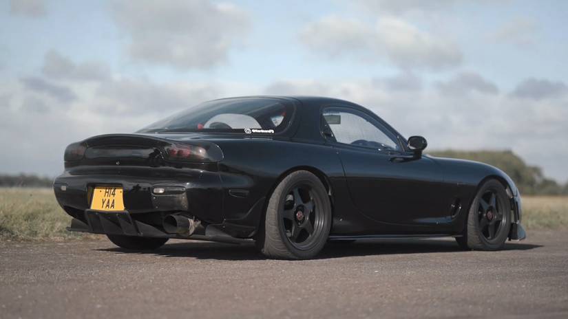 Modified Drag Battle: 540 Hp Mazda RX-7 Takes On a 580 Hp Ferrari 458 ...