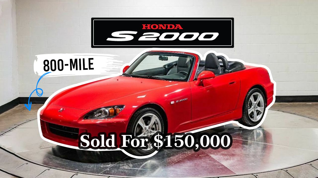 Here's How Much The Honda S2000 Is Worth Today