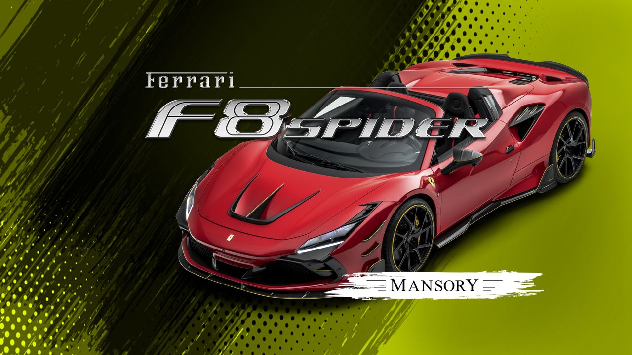 2022 Ferrari F8 Spider By Mansory