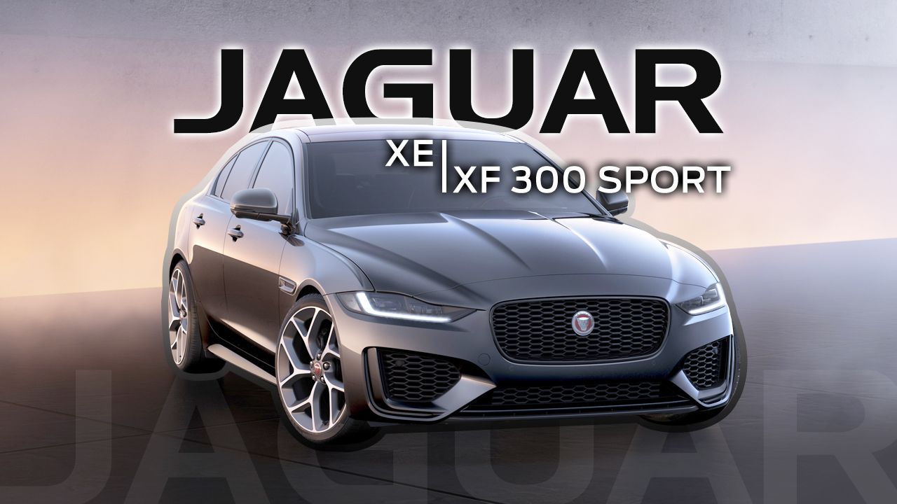 2022 Jaguar XE and XF 300 Sport