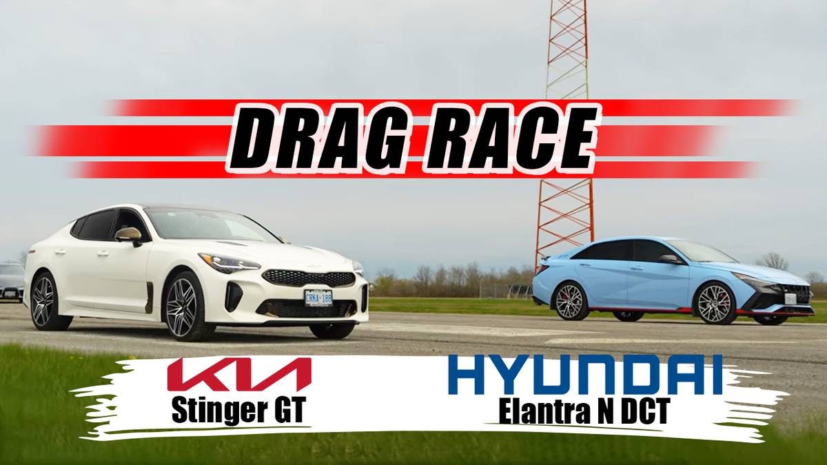 An All-Korean Drag Race: Can The Hyundai Elantra N DCT Give The Kia ...