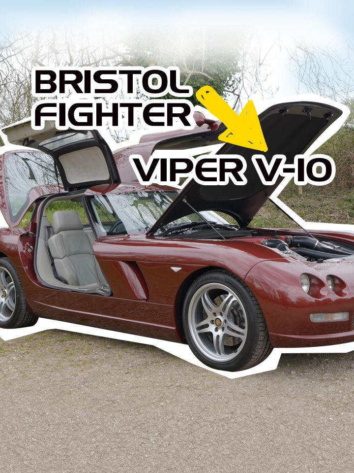 2023 Blast From The Past: The Bristol Fighter Is a Viper V-10-powered Unicorn With Gullwing Doors