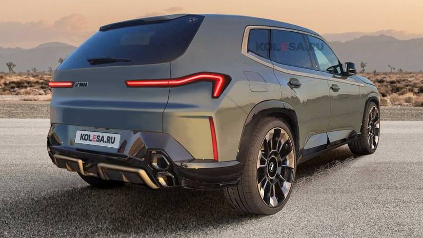 New Rendering Previews the Boxy BMW XM Before You're Supposed to See It