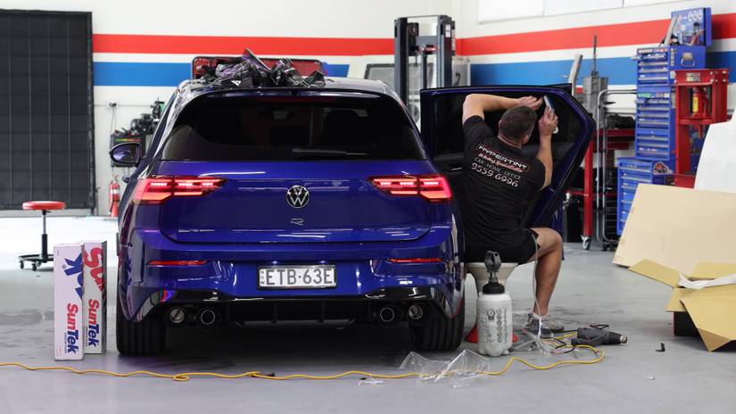 Modifying a Brand-New Mk8 Golf R in Just 24 Hours