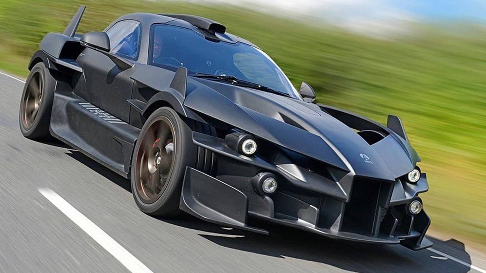 Ariel's First Enclosed Sports Car Looks Like A Jet-Powered Batmobile