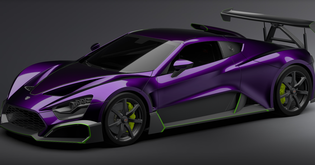 Shmee's Zenvo TSR-S is a Wild Purple Hypercar That's Rarer Than a