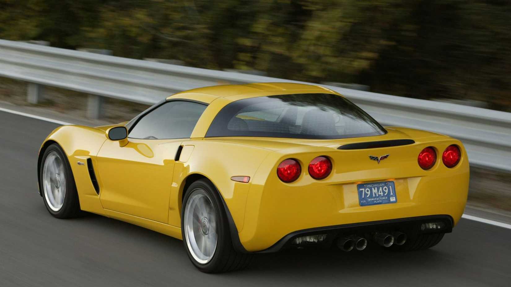 Chevrolet Corvette Z06 rear 3/4