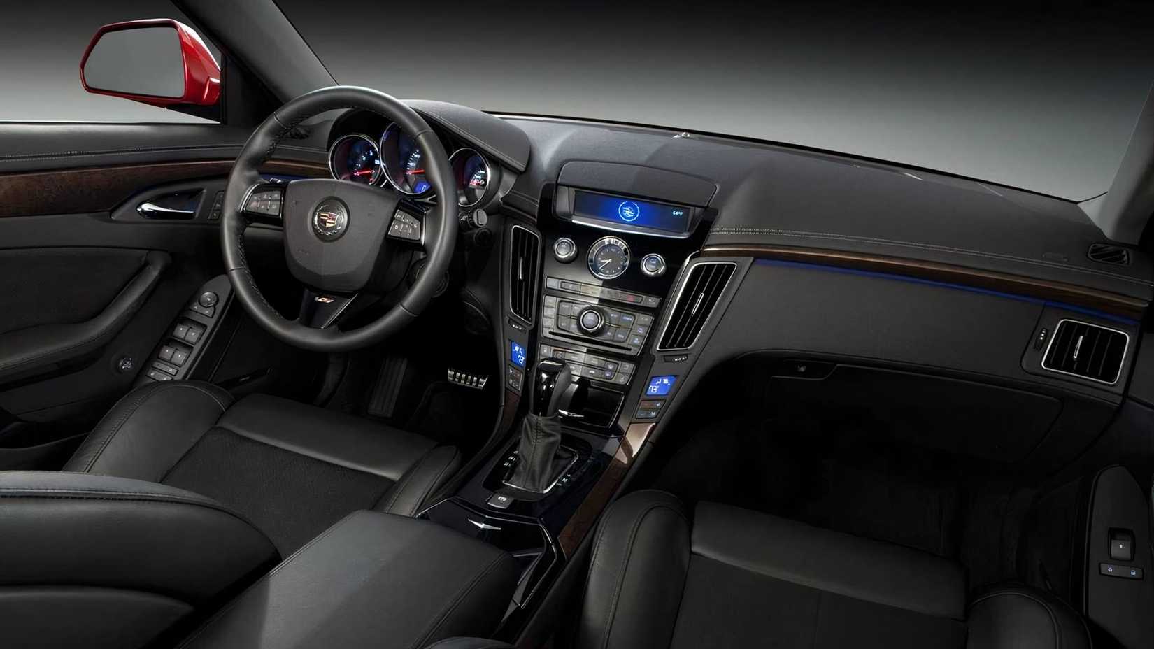 An interior shot of the 2012 Cadillac CTS-V Wagon