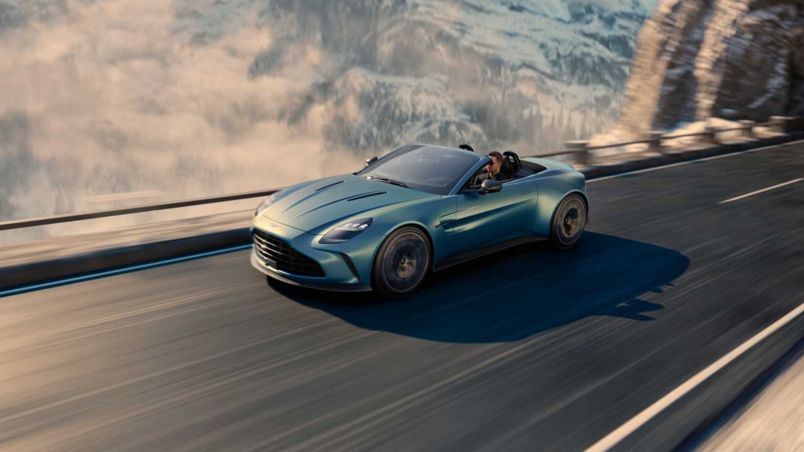 2026 Aston Martin Vantage Roadster front 3/4