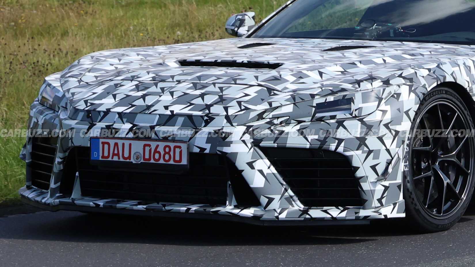 Lexus LFR Prototype spy shot