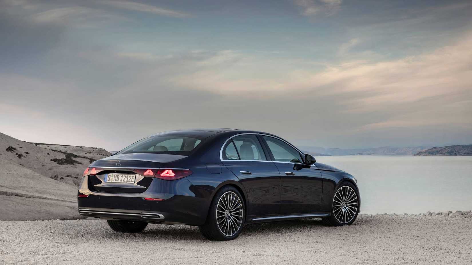 2026 Mercedes-Benz E-Class Sedan Rear Angle View