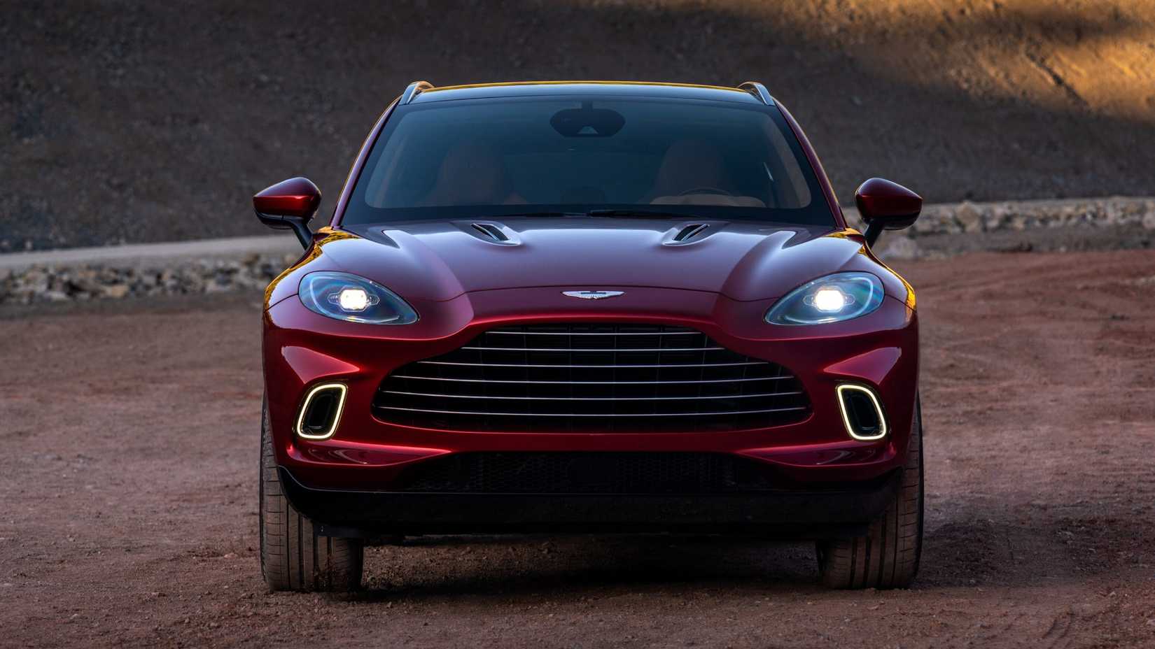 2024 Aston Martin DBX front shot