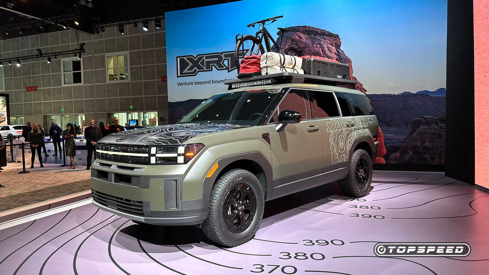 2024 green Hyundai Santa Fe XRT