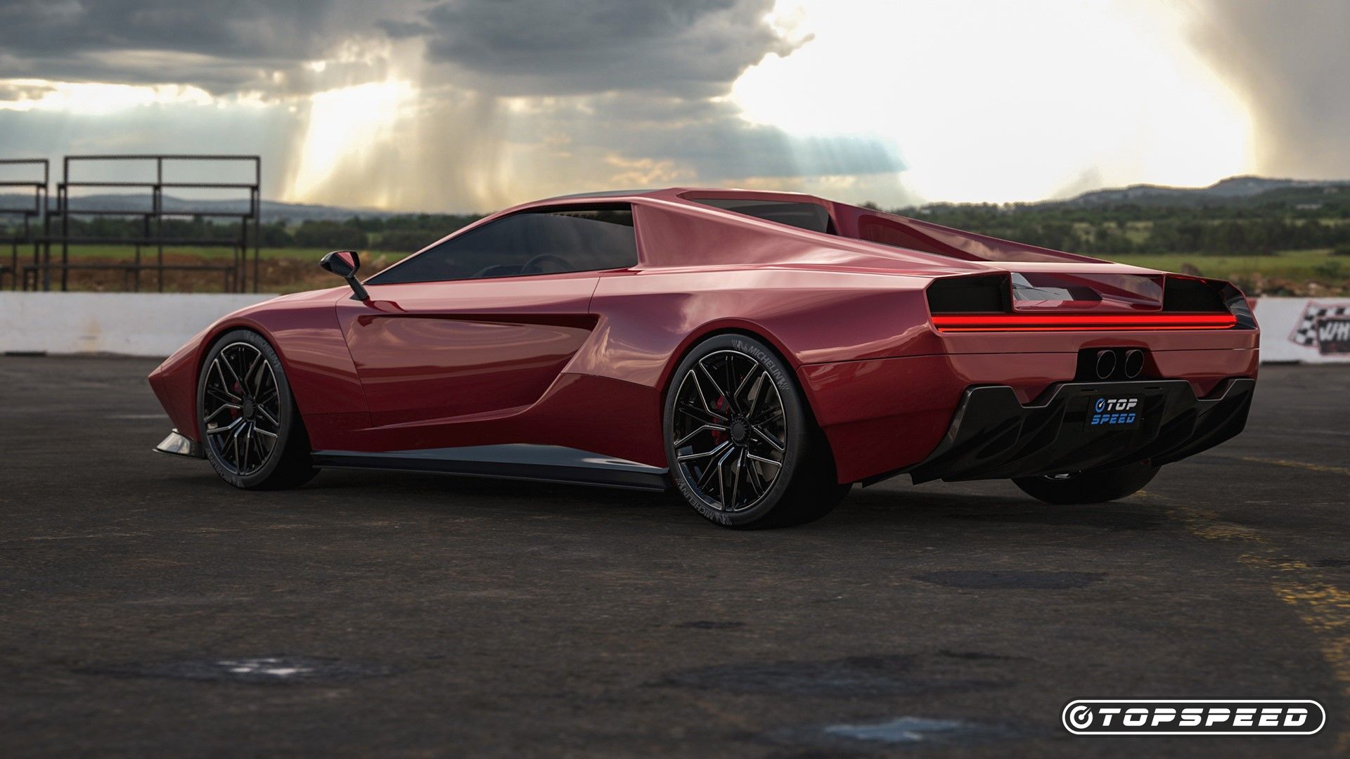 Exclusive Rendering: Ford's Secret Mid-Engine Supercar From The 80s ...